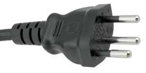 plug type J, 3 prongs